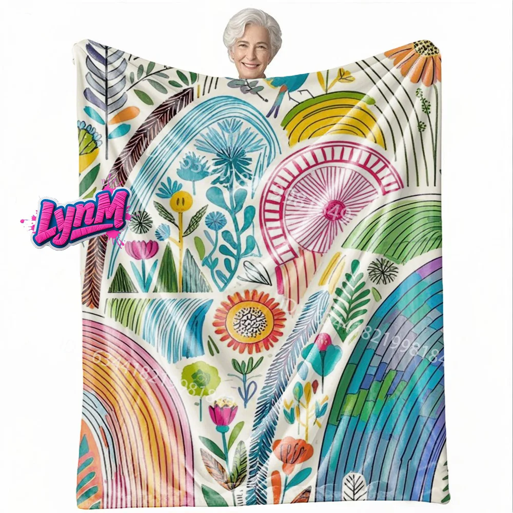 

Heavyweight Flannel | Festive Gift Selectio | Soft and delicate | Keep warm | Room Decor Blanket, Camping Stuff