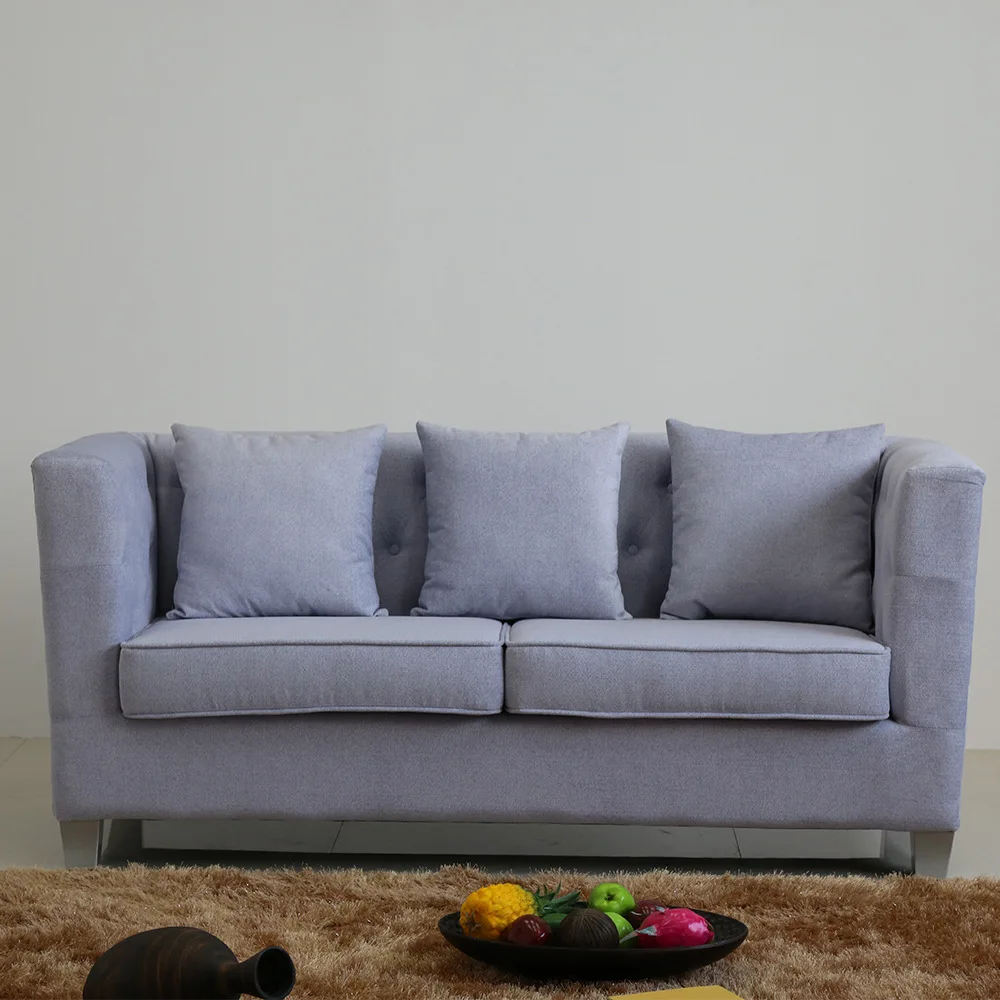 Fabric casual booth sofa, cafe light food restaurant booth