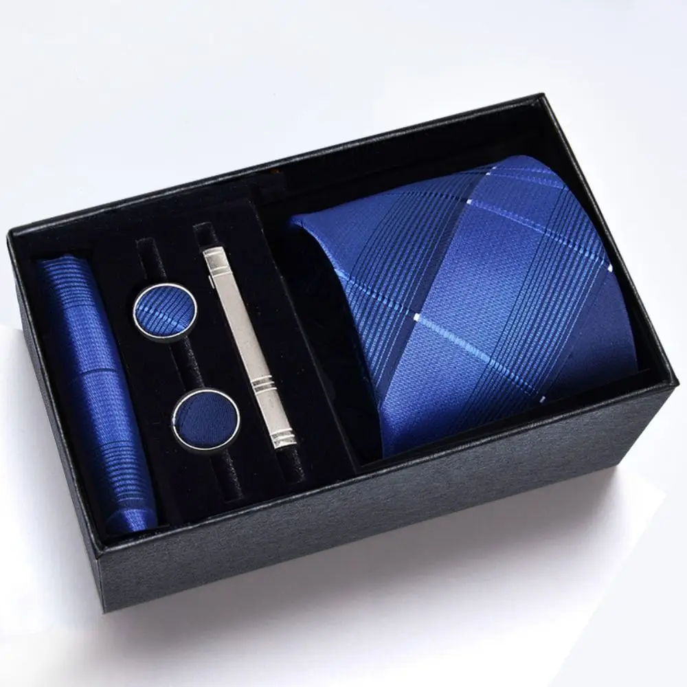 

Модный носовой платок, комплекты широких галстуков, карманные квадраты, мужской зажим для галстука ручной работы, классический свадебный подарок, вечеринка