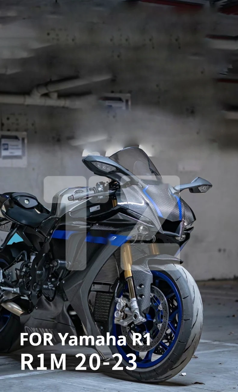 Carbon Fiber Fairing Exhaust Fender Winglet Tank Swingarm Mod Parts For YAMAHA YZF-R1 Moto Accesorios