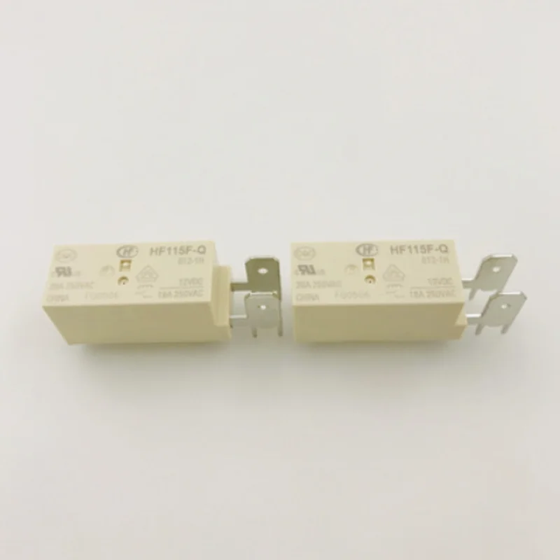 10Pcs/lot New Power Relay HF115F-Q-012-1H HF115F-Q-024-1H HF115F-Q-048-1H HF115F-Q 005-1H HF115F Q 012 1H 12VDC 24V 48V 5VDC