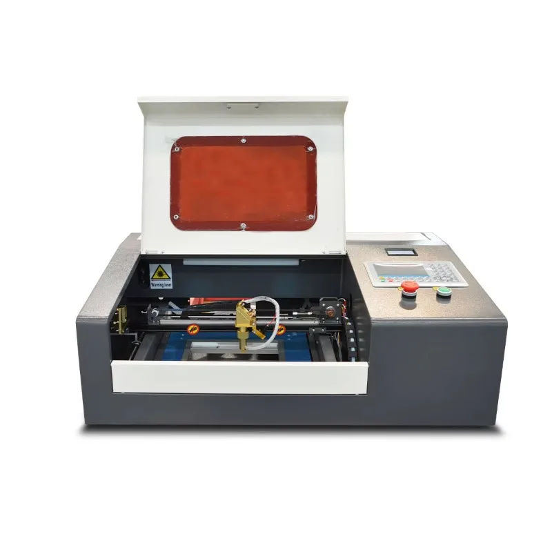 

3020 small engraving machine 40w 50w rubber stamp machine