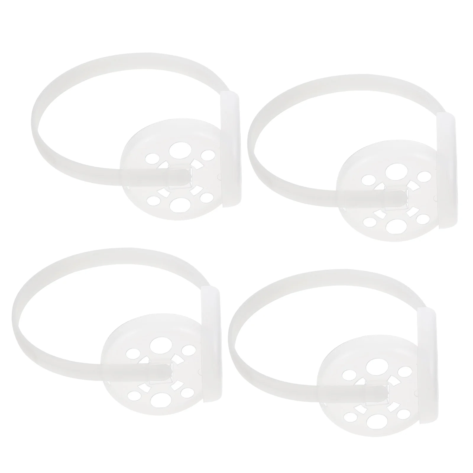 4 Pcs Ear Muffs Earmuff Plastic Rack Warmer DIY Holder Replacement Parts Cute Supplies Protector