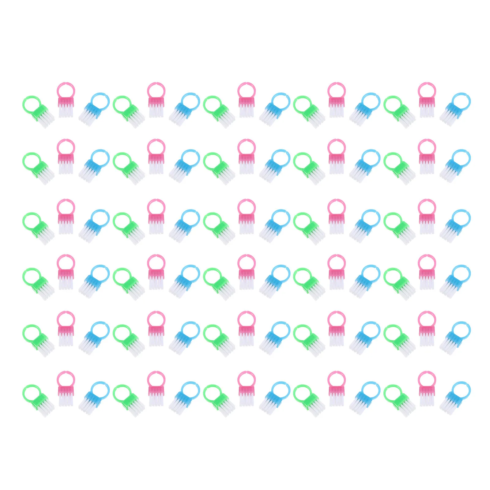 

90Pcs Nail Dust Cleaning Brush Soft Manicure Tool for Fingernails Cuticles Jewelry Care Portable Pocket Size Travel Friendly