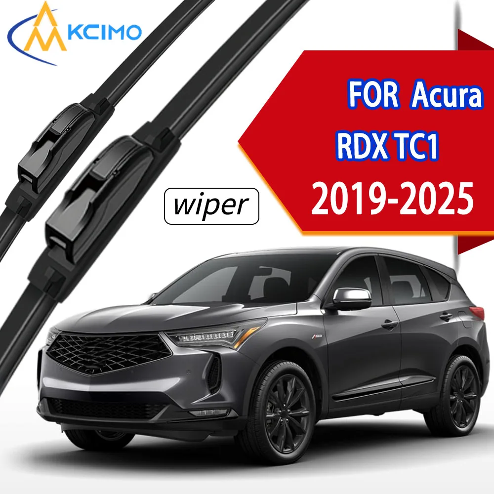 

Premium High-Density Rubber Front Windscreen Wiper Blades Perfect Fit For Acura RDX TC1 2019-2025