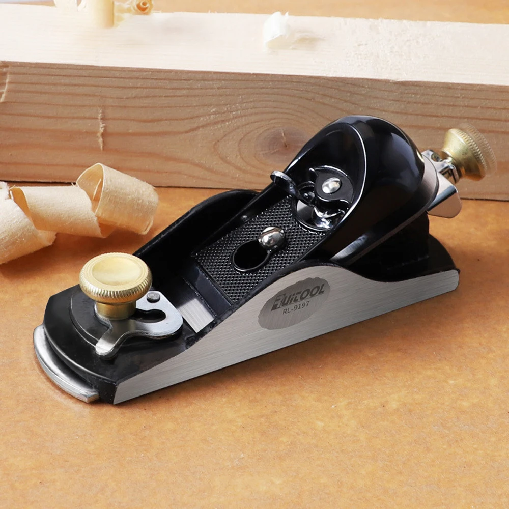 Woodworking Flat Plane Mini European Ornaments Planer Aluminum alloy Hand Planer Bottom Edge Wood Trimming Plane Carpenter Tools