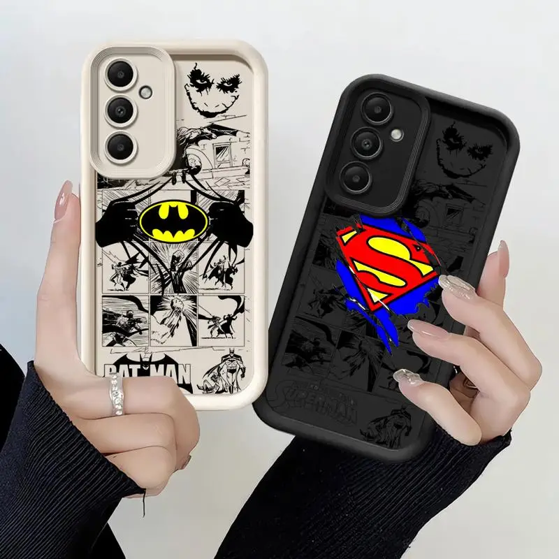 B-Batman Hero Logo Phone Case for Galaxy A12 A13 A14 4G 5G A13 A22 5G A23 4G 5G A24 4G A32 4G 5G A33 5G A34 5G Matte