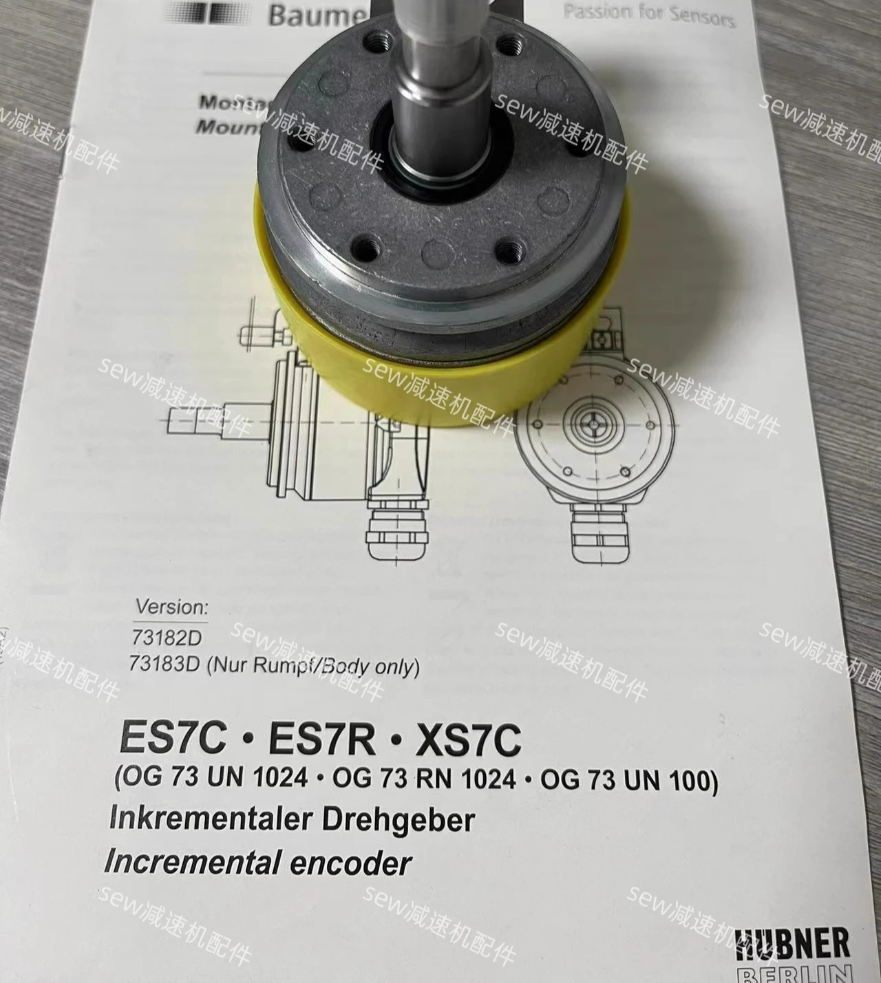 

SEW Encoder ES7C/EV7C, OG73 UN 1024 Brand new with sufficient stock