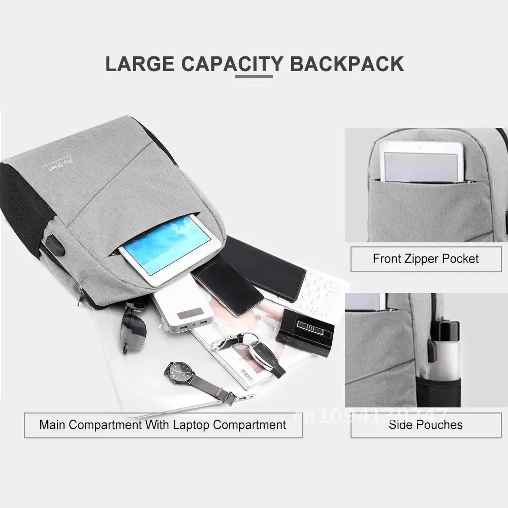 

3pcs Backpack Set Men Women Laptop Backpack Shoulder Bag Small Work Outdoor Pocket 15.6inches Up to Travel Camping Fits for