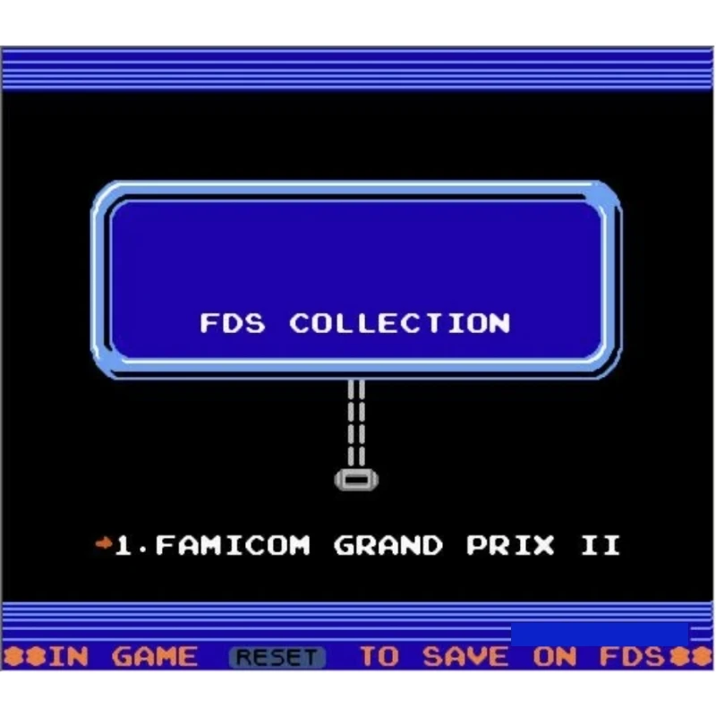 Grand Prix II 3D Hot Rally Japanese ( FDS Emulated ) Game Cartridge for FC Console 60Pins Video Game Card