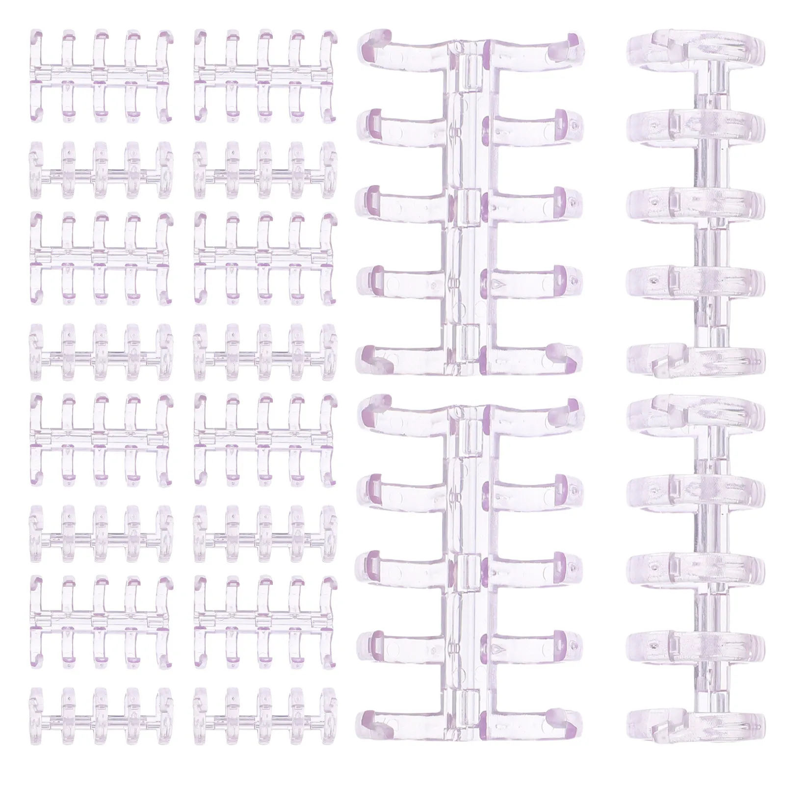 100-anneaux-de-reliure-transparents-en-plastique-a-5-trous-clips-ouvrables-pour-le-classement-de-documents-cartes-d'indexation-bureau-et-ecole
