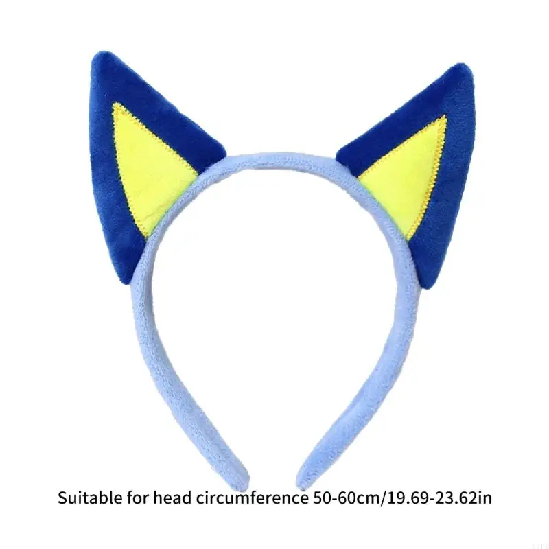 C1fe مضحك الكلب الأذن مباشرة البث هوب هوب الكبار cosplay anime hairband