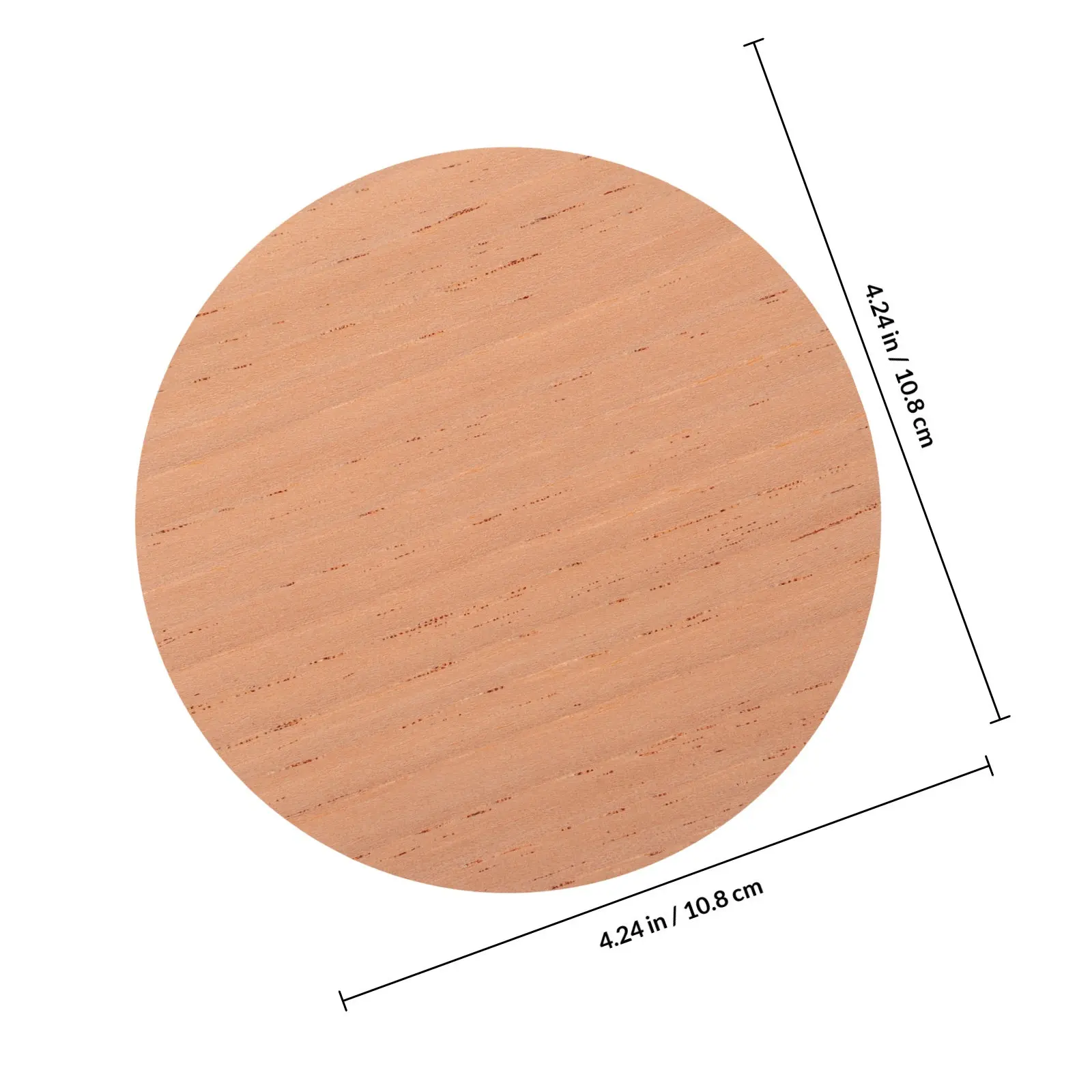 2 Pcs Cedar Dividers for Cigars Accessories Humidor Chips Spanish Closet Fresheners Round
