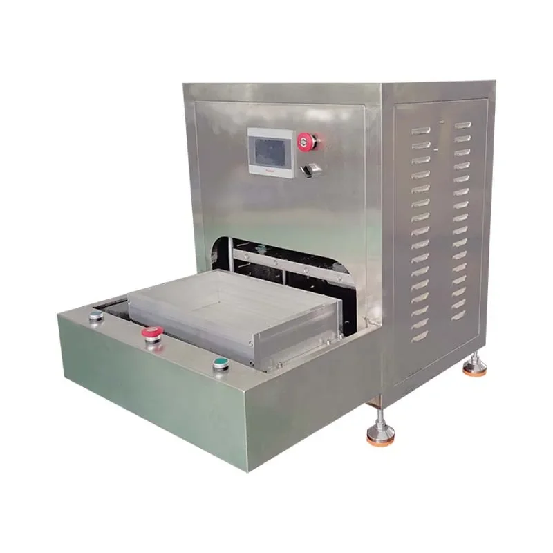 Blister Tyvek paper hot pressing sealing machine, bubble shell paper card heat sealing machine