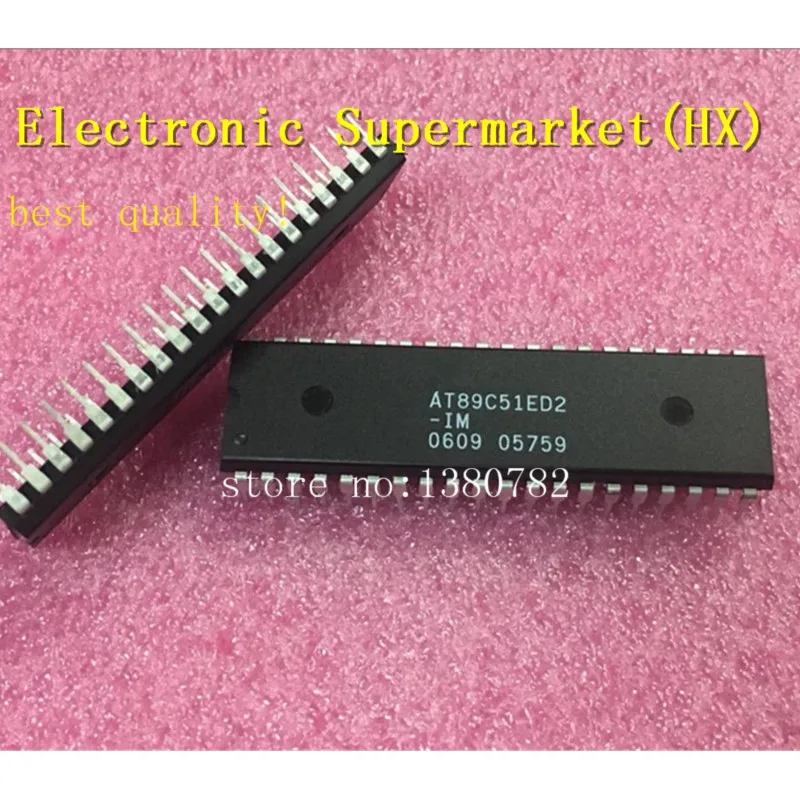 

Free Shipping 5pcs/lots AT89C51ED2-IM AT89C51ED2 DIP-40 IC In stock!