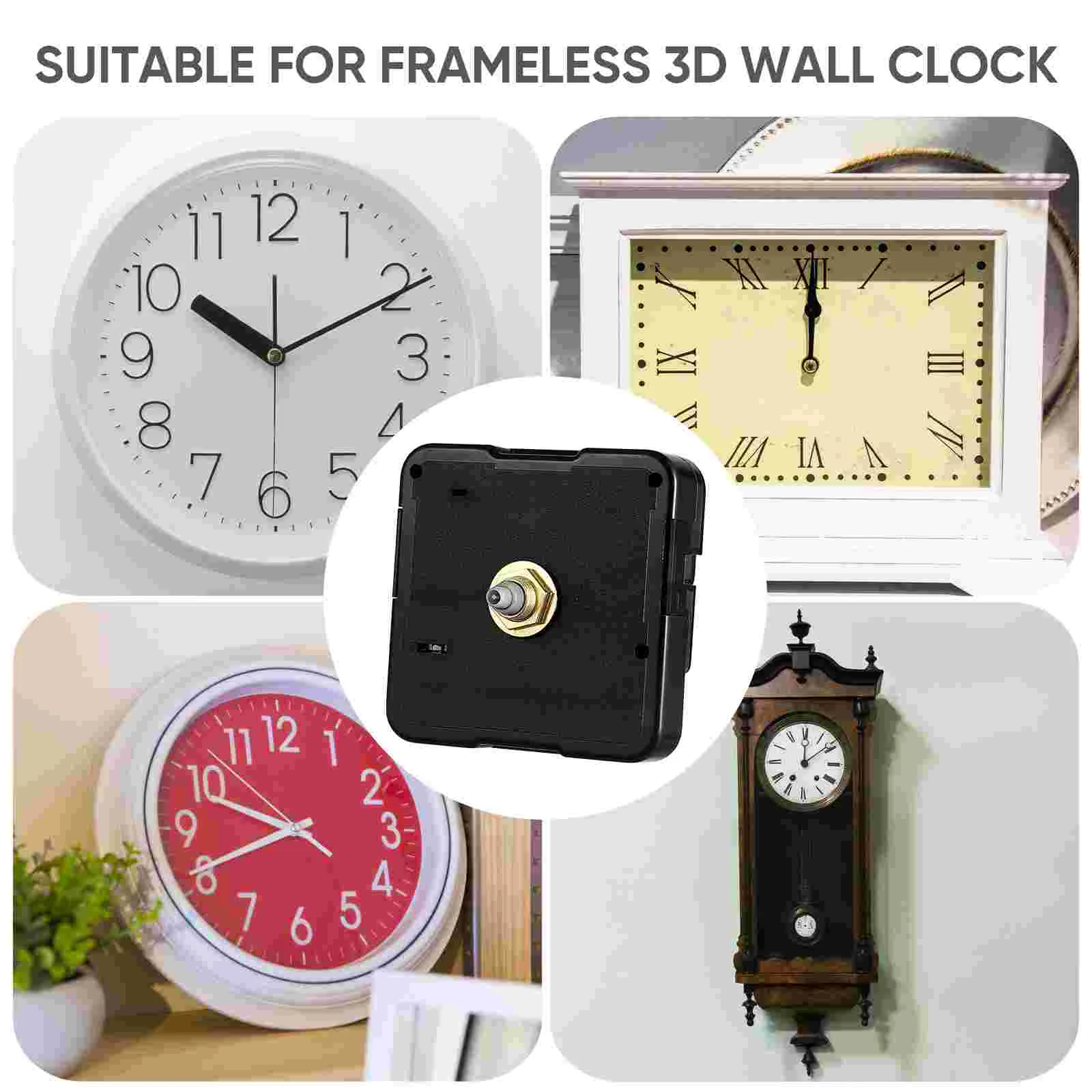 Wall Clock Clockwork Movement Mechanism Watch Electronic Replacement Man Office