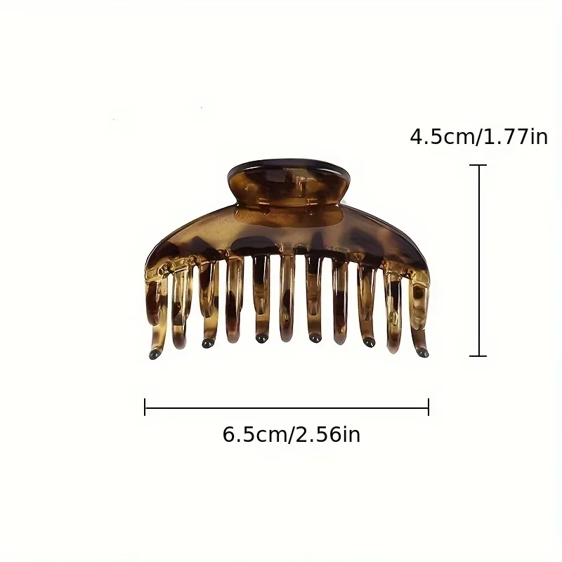 3/4-Kamm-Haarspangen, 2,5 Zoll große Haarspangen, geeignet für feines Haar, kleine matte Clips, kurzes Haar, zarte Haarteile für Frauen – Detail 10