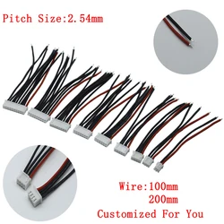 5pcs/lot Lipo Battery Balance Charger Cable 2.54mm Pitch 1S 2S 3S 4S 5S 6S 7S 8S 9S IMAX B6 Connector Plug Wire Balanced Charge