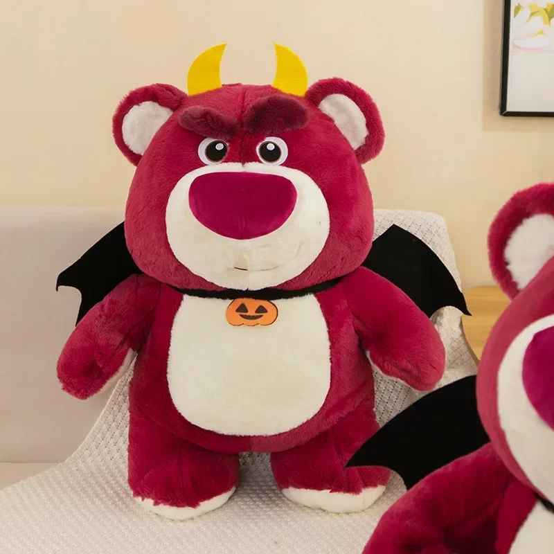 MINISO Lotso Large 60cm Doll Disney Series Plush Toy Kawaii Pillow Interior Decoration Ornaments Children's Birthday Present