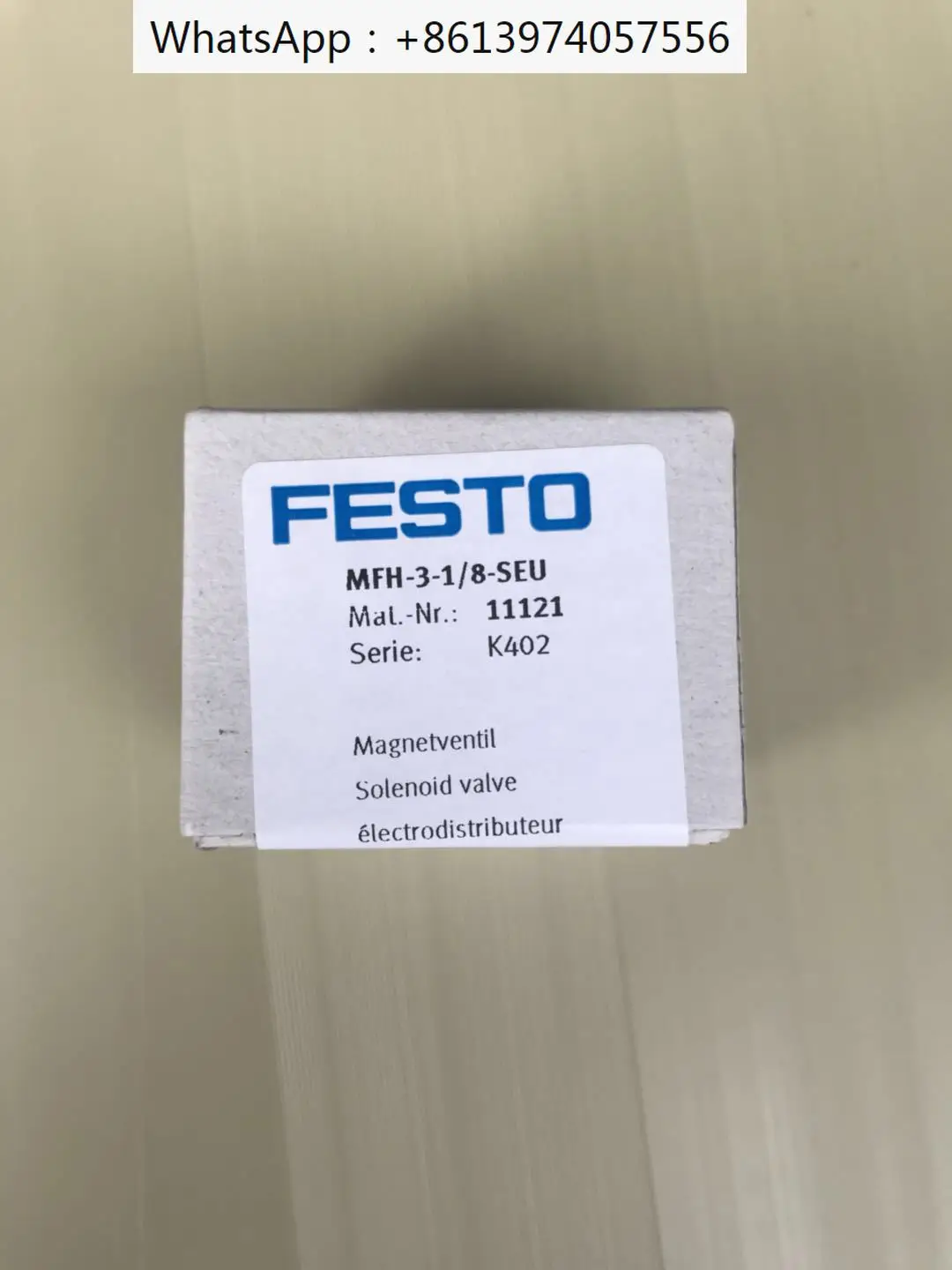 

Electromagnetic valve MFH-3-1/8-SEU 11121 brand new original