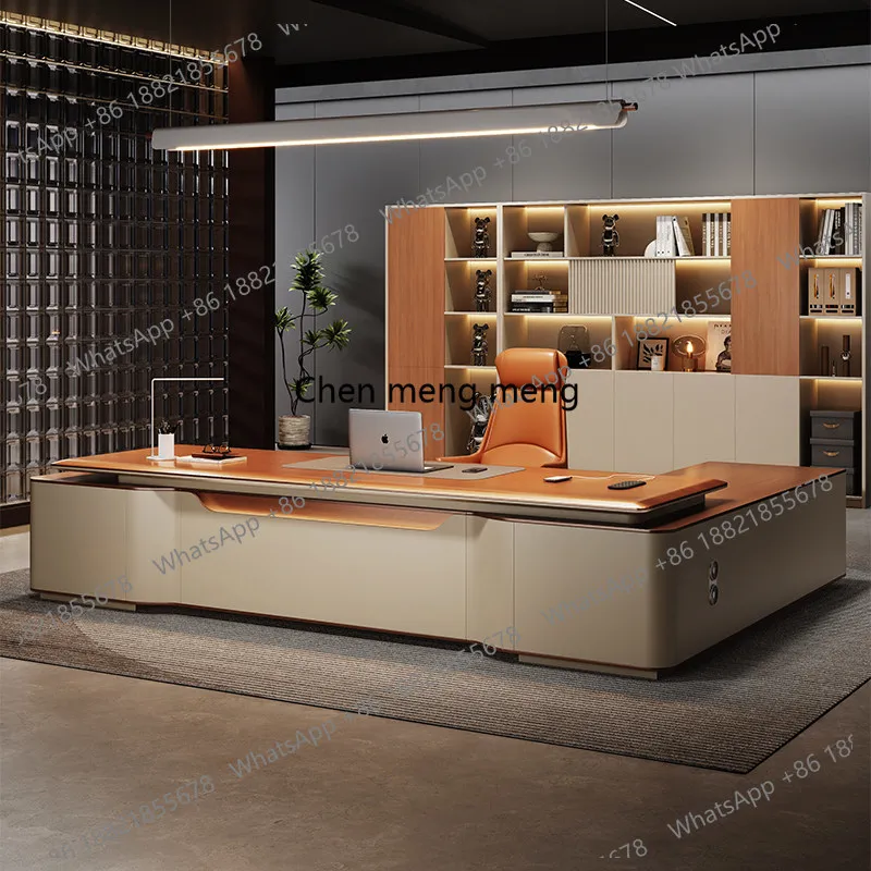 

Minimalist Modern CEO Desk Leadership Room desks Computer desk office table furniture room offices office furniture