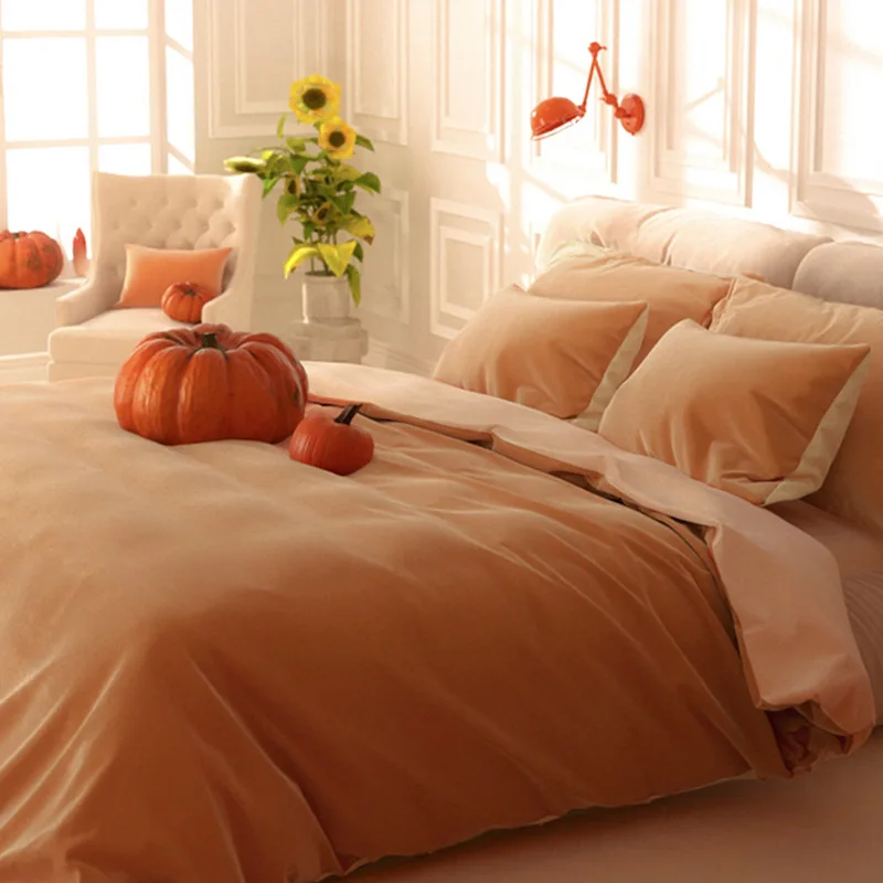 

Комплект постельного белья из 3 предметов: толстое теплое мягкое одеяло и простыня, однотонное постельное белье в стиле INS для односпальной кровати в студенческом общежитии