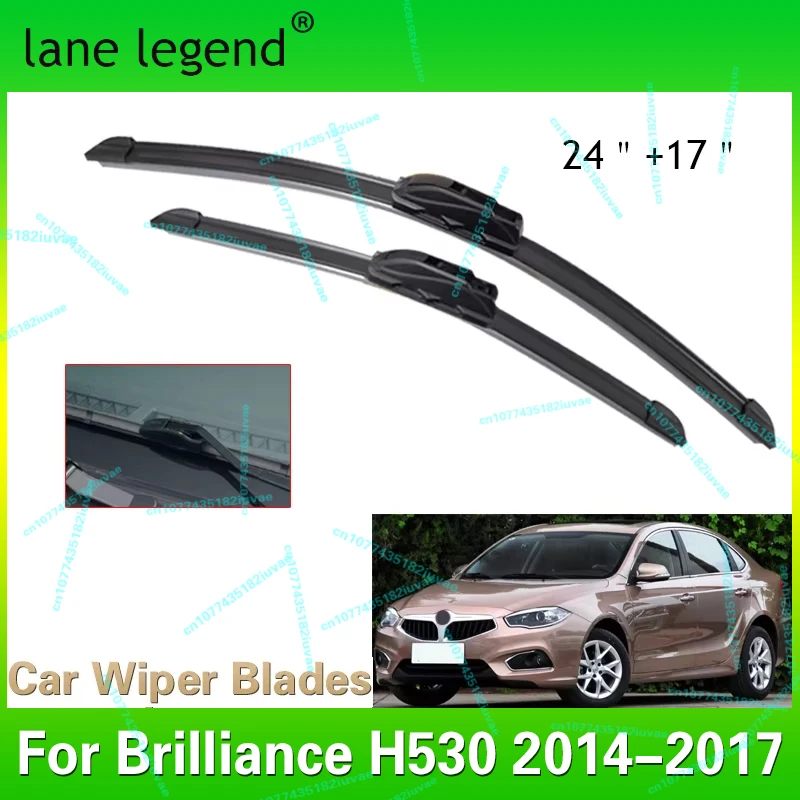 

Lane Legend Car Wiper Blades For Brilliance H530 2014 2015 2016 2017 Car Accessories Front Windscreen Wiper Blade Brushes Cutter