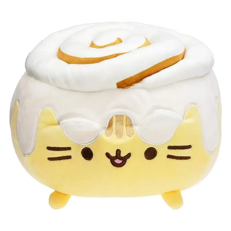 لطيف مقلد القط دمية ألعاب من نسيج مخملي أنيمي القط لينة ديكور المنزل منضدية غرفة نوم الديكور الاطفال لعبة سلسلة اكسسوارات هدية