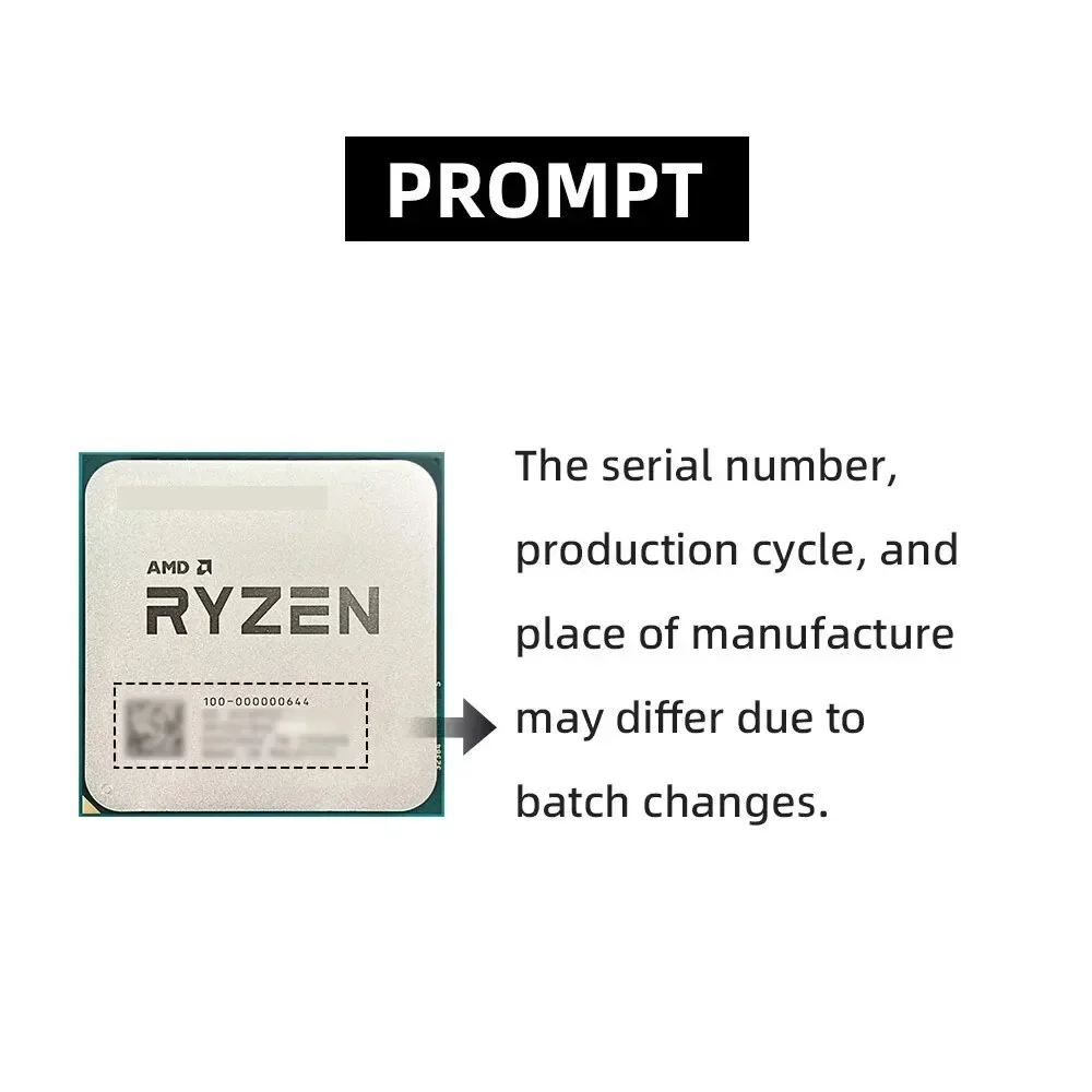 معالج AMD Ryzen 5 5600X CPU 3.7 جيجا هرتز 6-Core 12-Thread AM4 7NM 65W L3=32M لمجموعة اللوحة الأم X570 B550m Elite Aorus