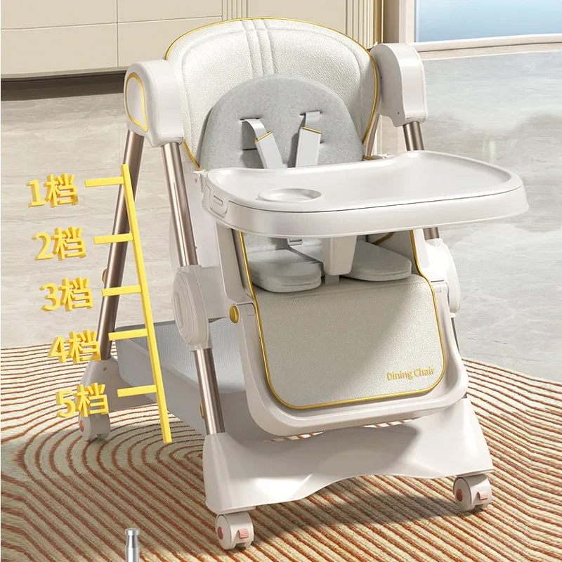 Collapsible Portable Baby Dining Chair Adjustable Baby Dining Chair