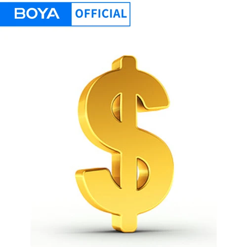 Accesorios para micrófono BOYA Enlaces especiales Adaptador de micrófono solo para BOYA