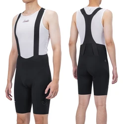 Santic Cycling Bib Shorts Men's Summer Breathable Quick Dry Cycling Shorts Italian Cushion Race Fit Cycling Pants TM24C05184H