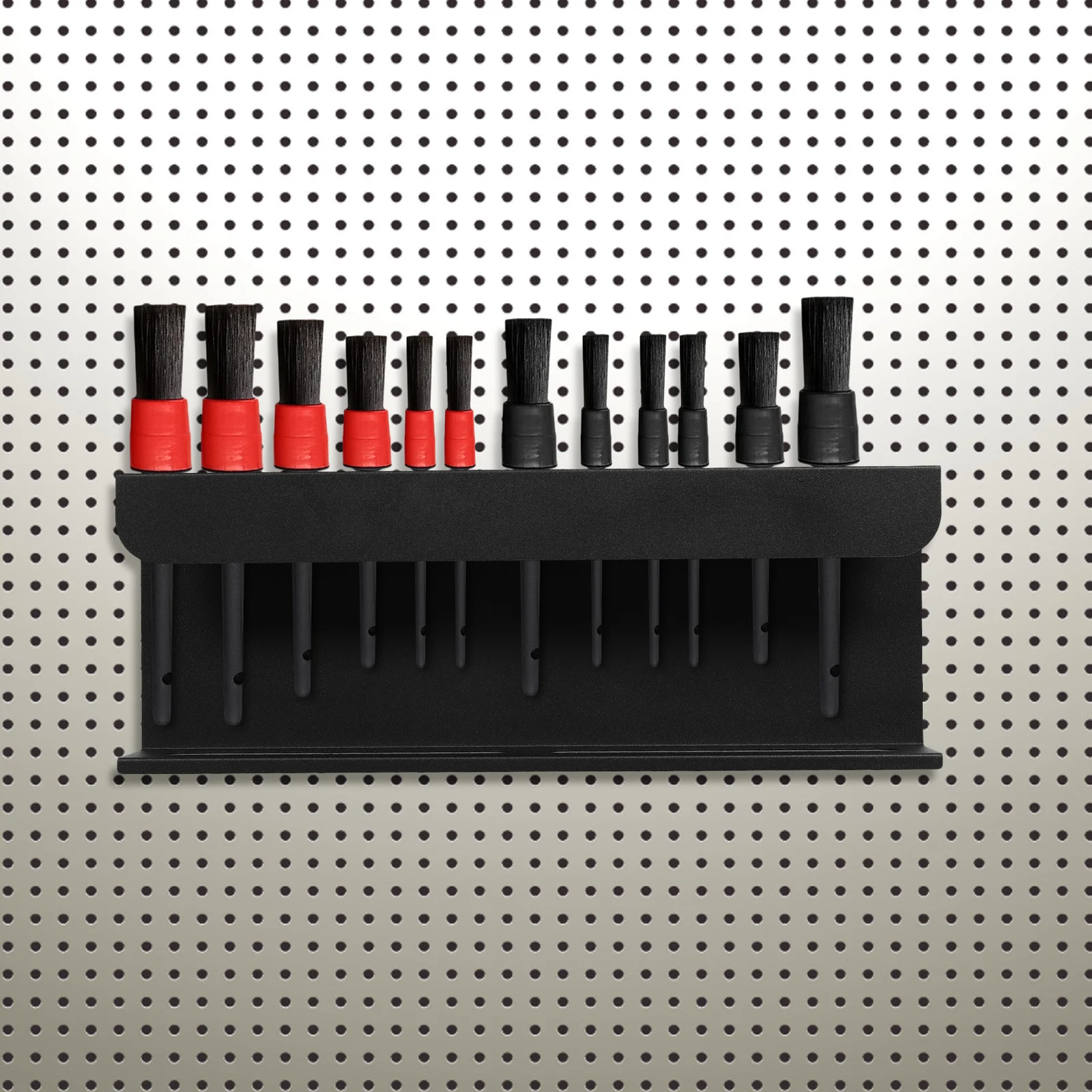 

Brush Holder Wall Mounted Spray Bottle Organizer Rack Car Detailing Spray Bottle Holder Tool Storage Brush Rack