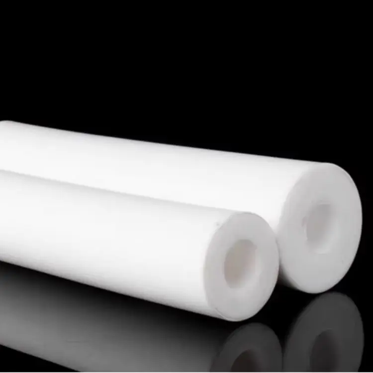 Weiyi 29mm 30mm 32 33mm 34mm ID PTFE Straight Pipe F4 Run Pipe Tube Polytef Hard Polytetrafluroethylene Hollow Sleeve Drivepipe
