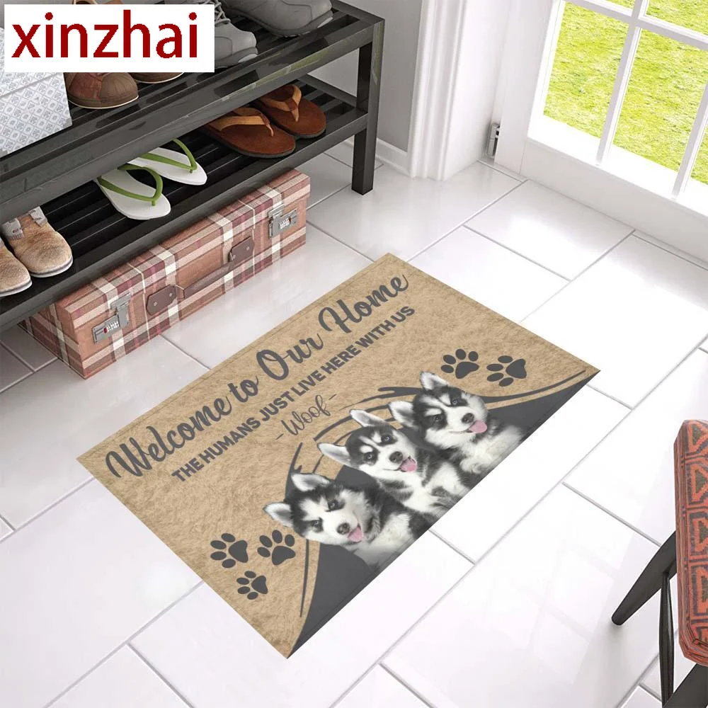 CLOOCL You Know Basset Hound Door Mats  Decor 3D Non-Slip Doormat Absorbent Carpet for Bedroom Porch Welcome Mat Drop Shipping