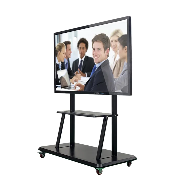 55 65 inch all in one pc i3 i5 i7  IR touch screen interactive whiteboard Interactive Digital Board for Conference