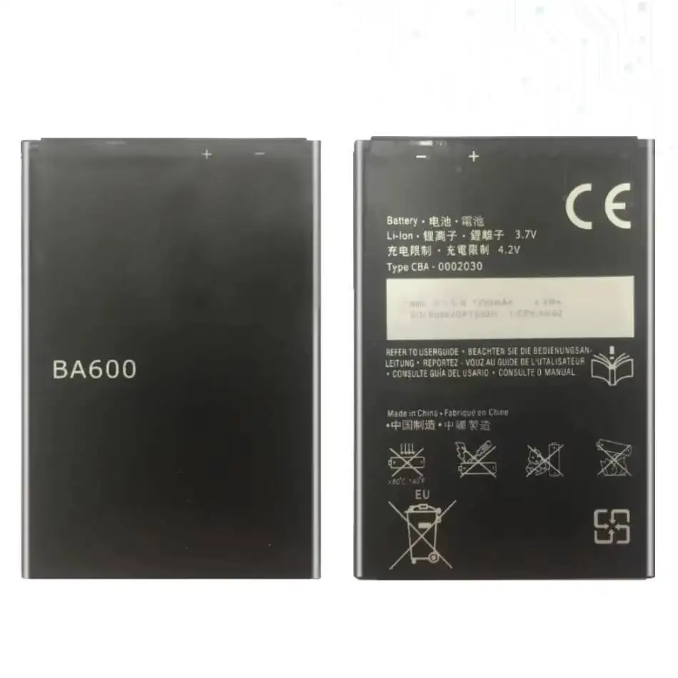 

Долговечный аккумулятор 1290 мАч BA600 для Sony Xperia U ST25I St25a St25 Kumquat для мобильного телефона