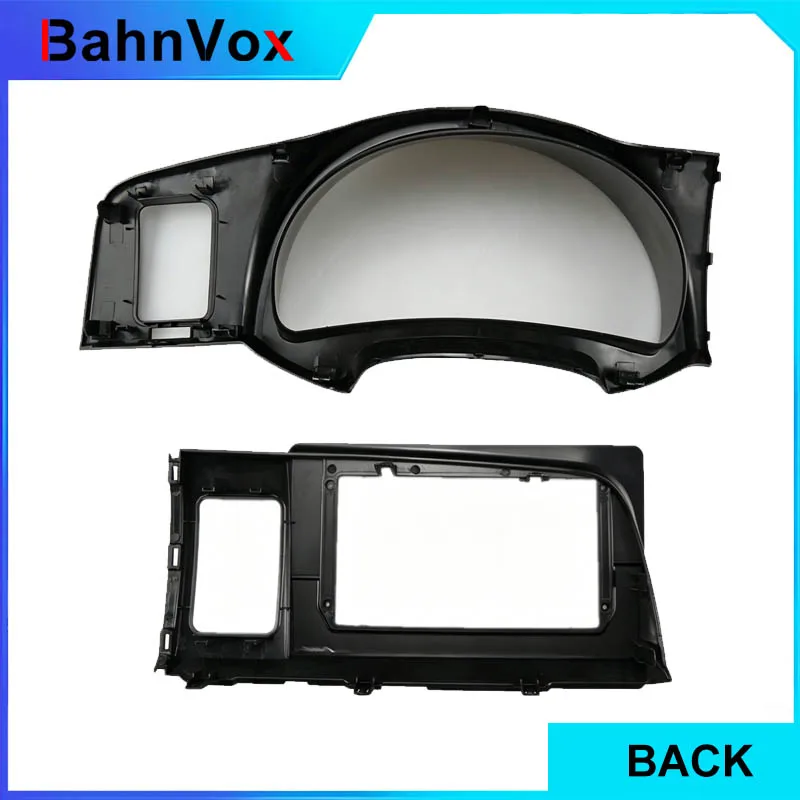 10 inch Android Car Radio frame forToyota Wish 2003-2009+2din Stereo GPS Fascia bezel Panel Adapter wire harness