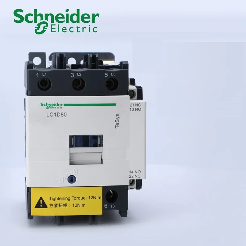 Schneider electric TeSys D 3-ploe contactors-Motor control   category AC-3  LC1D80*7C   AC24V-380V  80A 50/60HZ