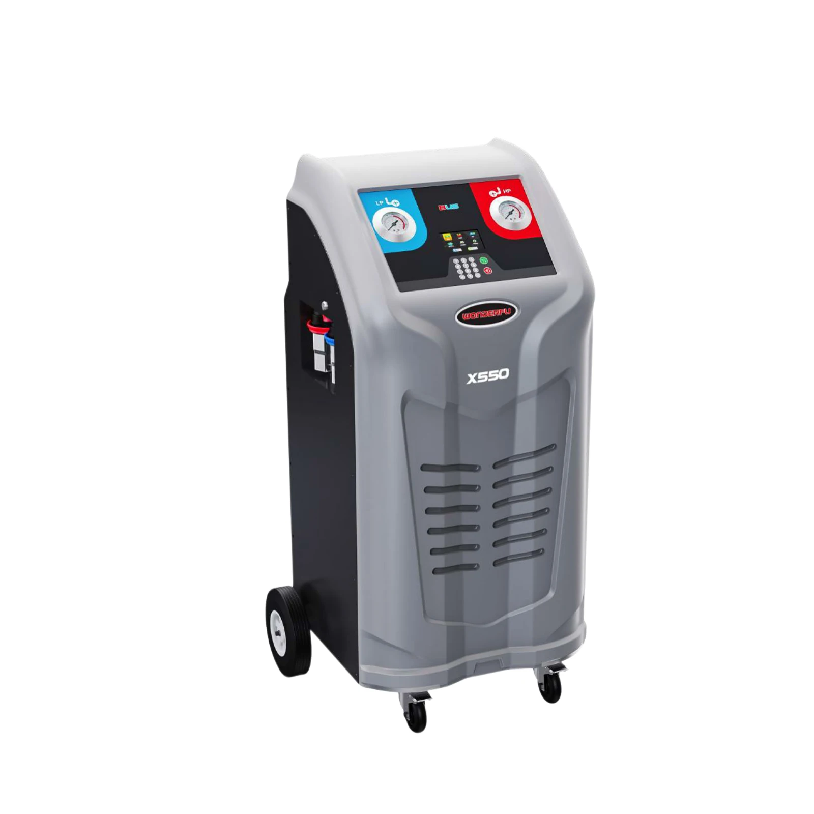 X-550 Car air Conditioning R134a Refrigerant Recovery Vacuum and Refill Machine for Bus and Trucks