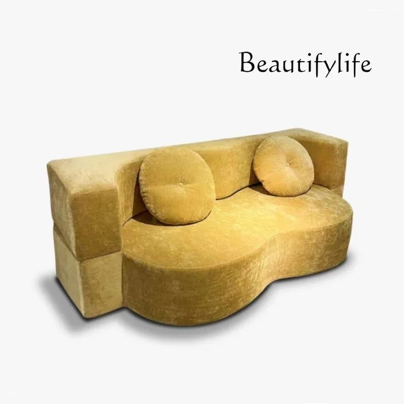 

A Nordic Luxury Compression Sofas European Chaise Lounges Bedroom Sofas Modern Single Canape Salon Couch Furniture