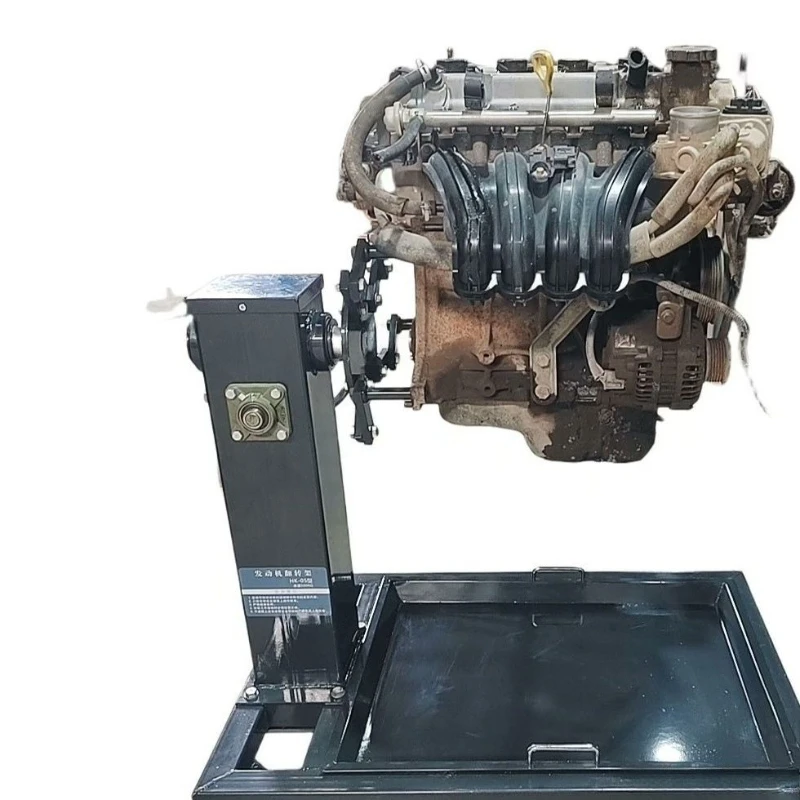 Automobile Engine Engine Turning Frame Transmission Disassembly and Assembly Overhaul Repair Mobile Stand Rotary Table