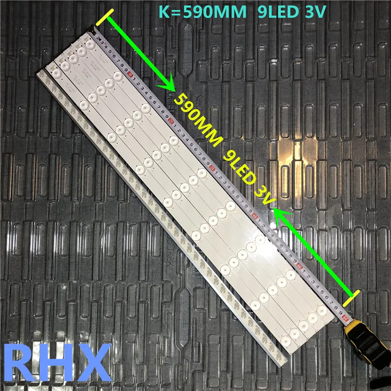 Lentille de rétroéclairage LED pour TV LCD, bande pour General Changhong Hisense, 3V, 6V, 32 pouces, nouveau, 100%