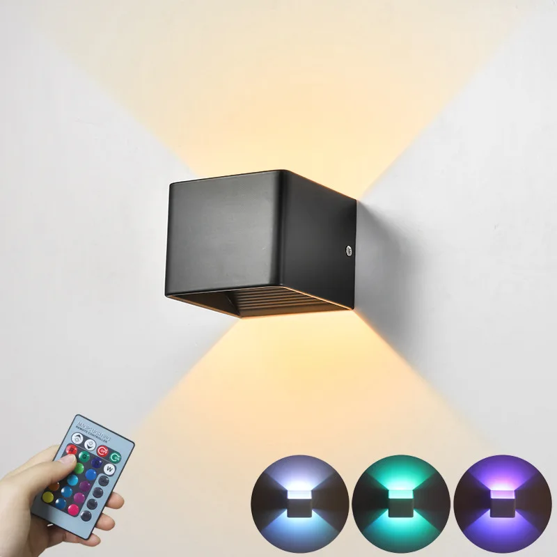LED DC5V Al Indoor Wall Lamp Wiring Free Magnetic Suction Type-c Intelligent Human Body Sensing Indoor Decor Lighting Fixture