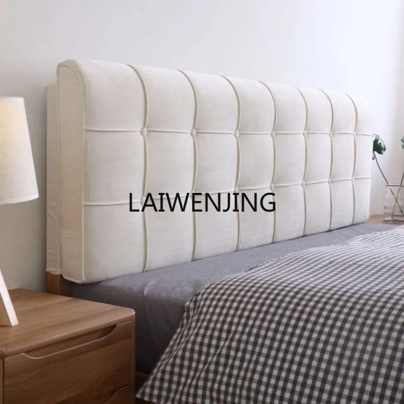 HLZ custom removable and washable headboard soft bag wall tatami without bedside cushion