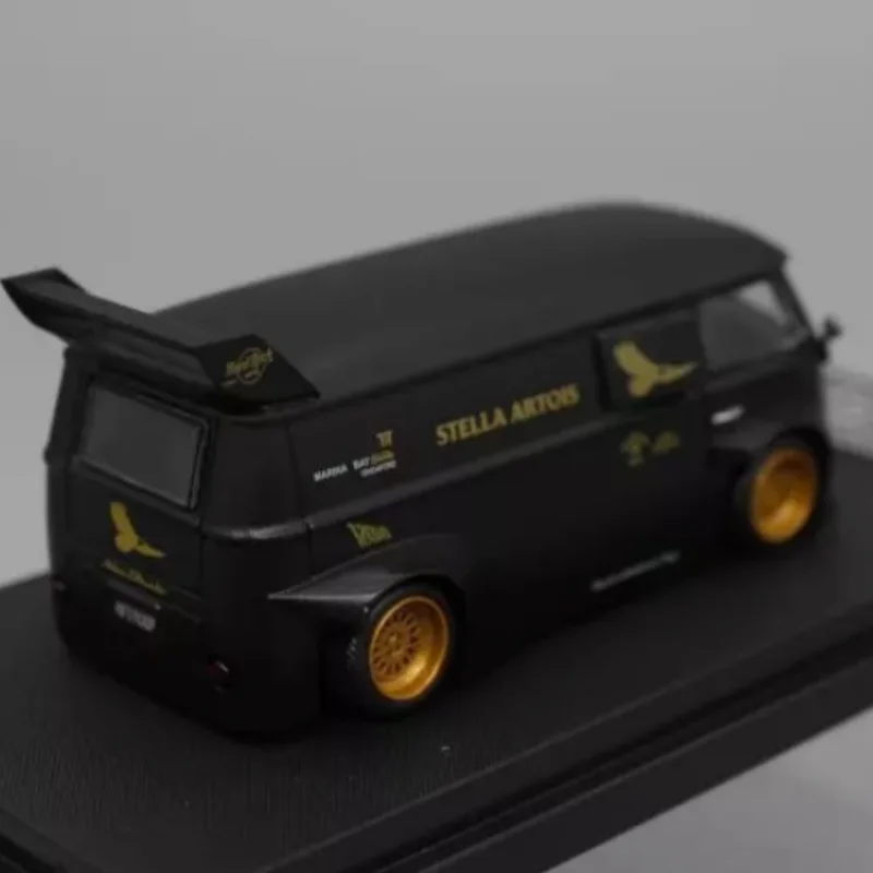 MiniStation 1/64 Volkswagen T1 matte wide-body low body alloy car model