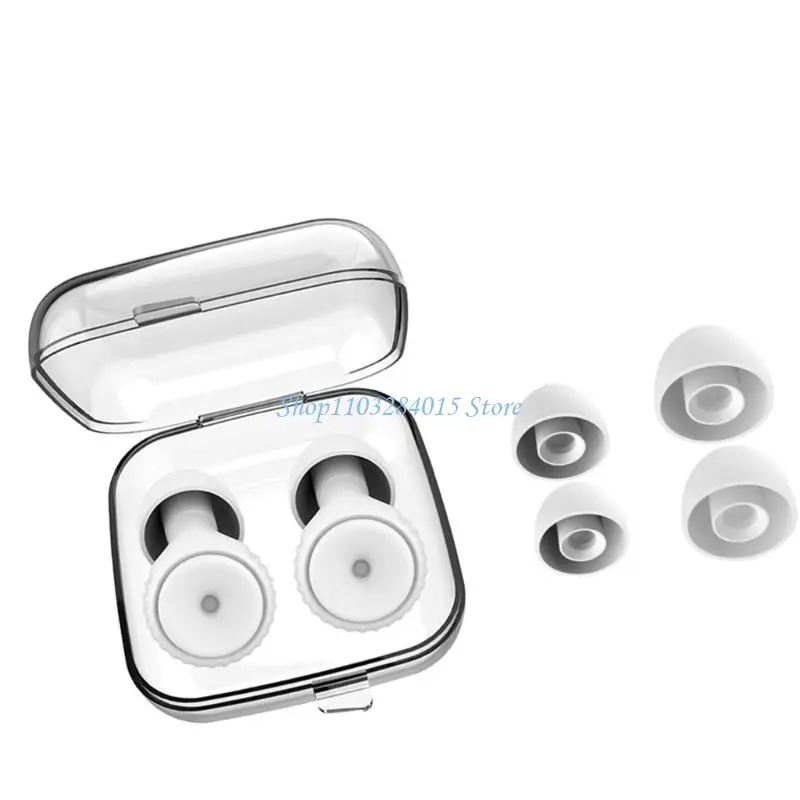 R6FF Soft Silicone Earplugs Ergonomic Design for Long Wear Comfort and Noise Isolation