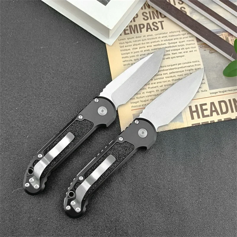 2024 Hunting MICRO LUDT Gen III Folding Knife D2 Blade Aluminum Alloy Handle Outdoor EDC Camping Hiking Tools Pocket Knives