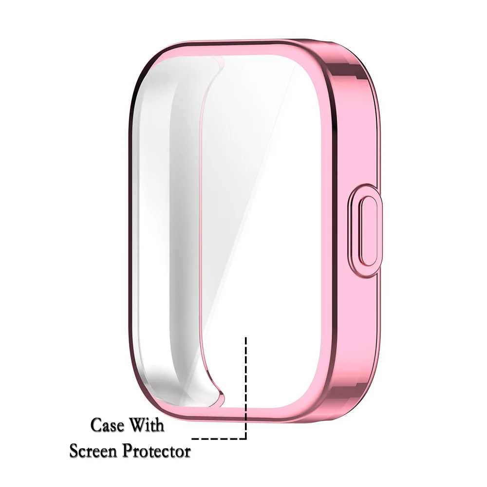 Watch Case For Huami Amazfit Bip5 Unity (A2324) Soft and Durable TPU Protector Full Coverage With Screen Protection Supplies