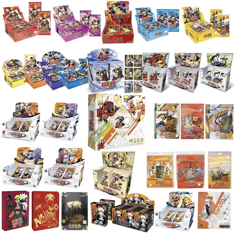 Genuine KAYOU Naruto Card Box Anime Collection Card Sasuke SE BP Ninja Booster Pack Children Toy Gift